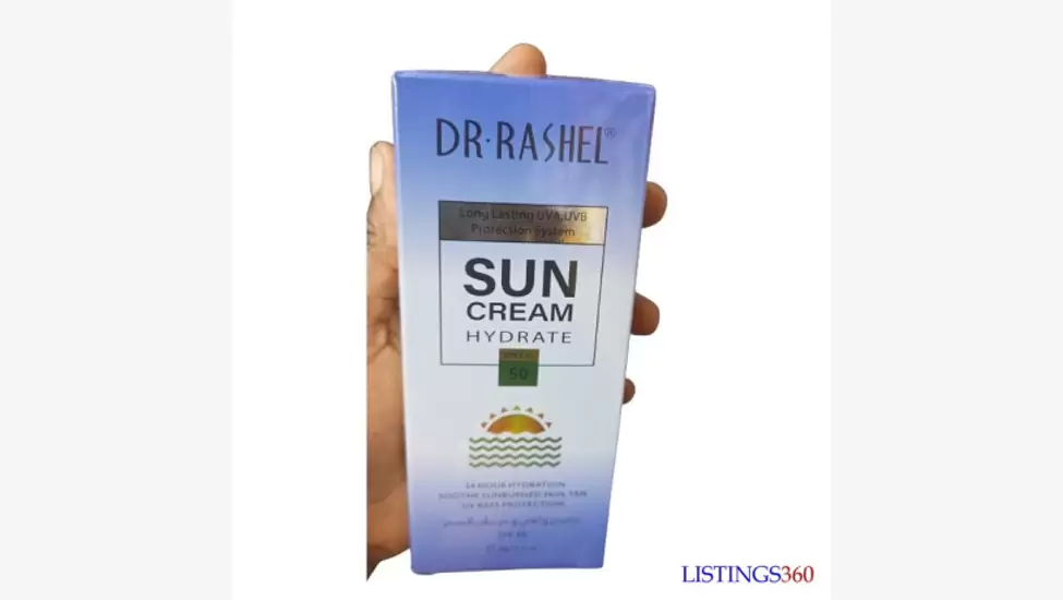 ₦6,000 Dr. Rashel DR RASHEL SUNSCREEN PROTECTION AFTER SUN (SPF 50)